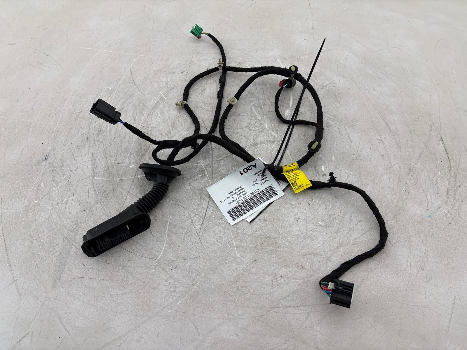 2022-2024 Chevrolet Trailblazer Rear Right Door Wiring Harness OEM 42789237