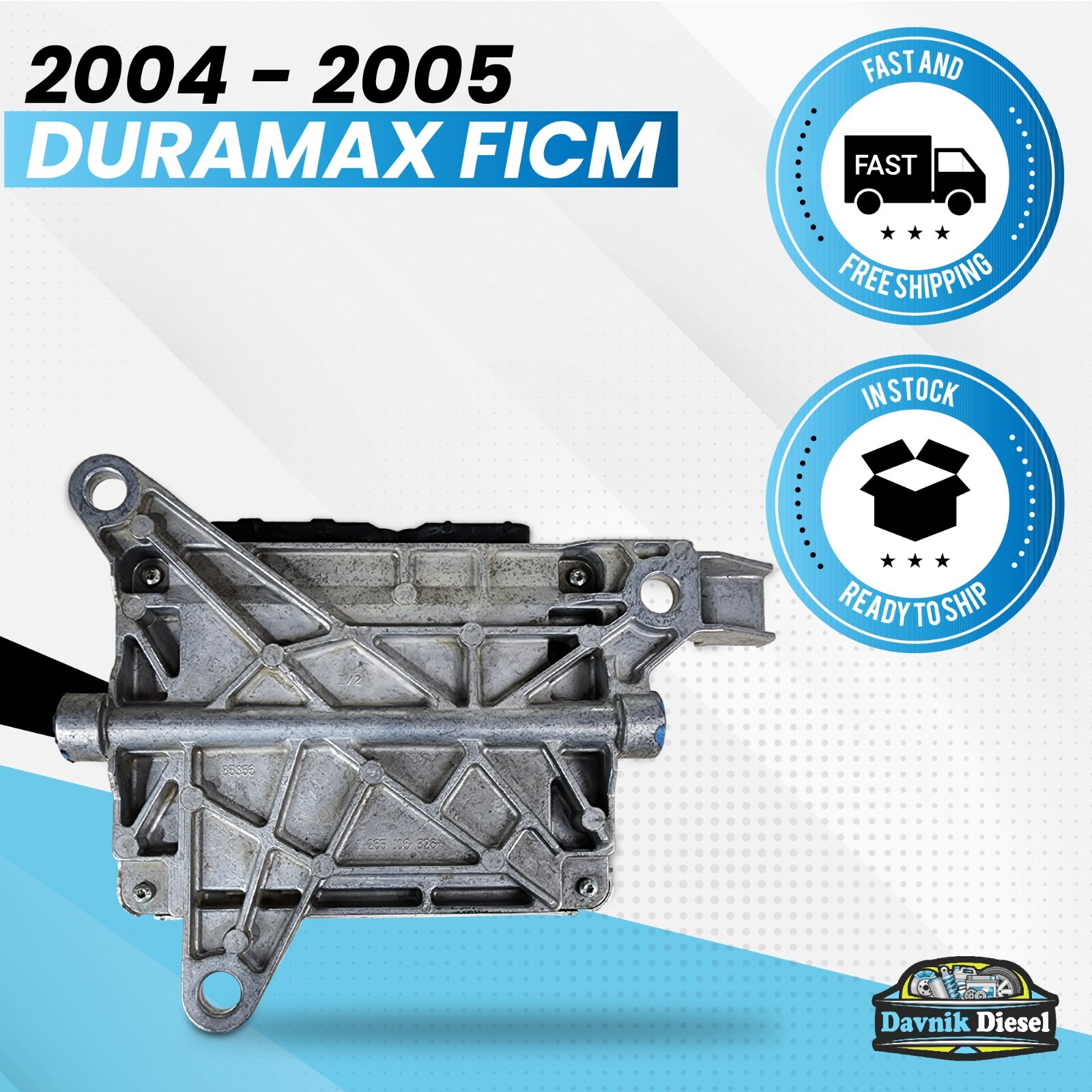 04-05 Gm Chevy Silverado Sierra Duramax 6.6 Ficm Lly Ficm 8973037511 8973037513