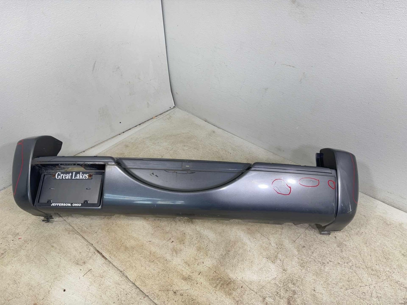 2002-2007 Jeep Liberty Rear Bumper Cover Oem