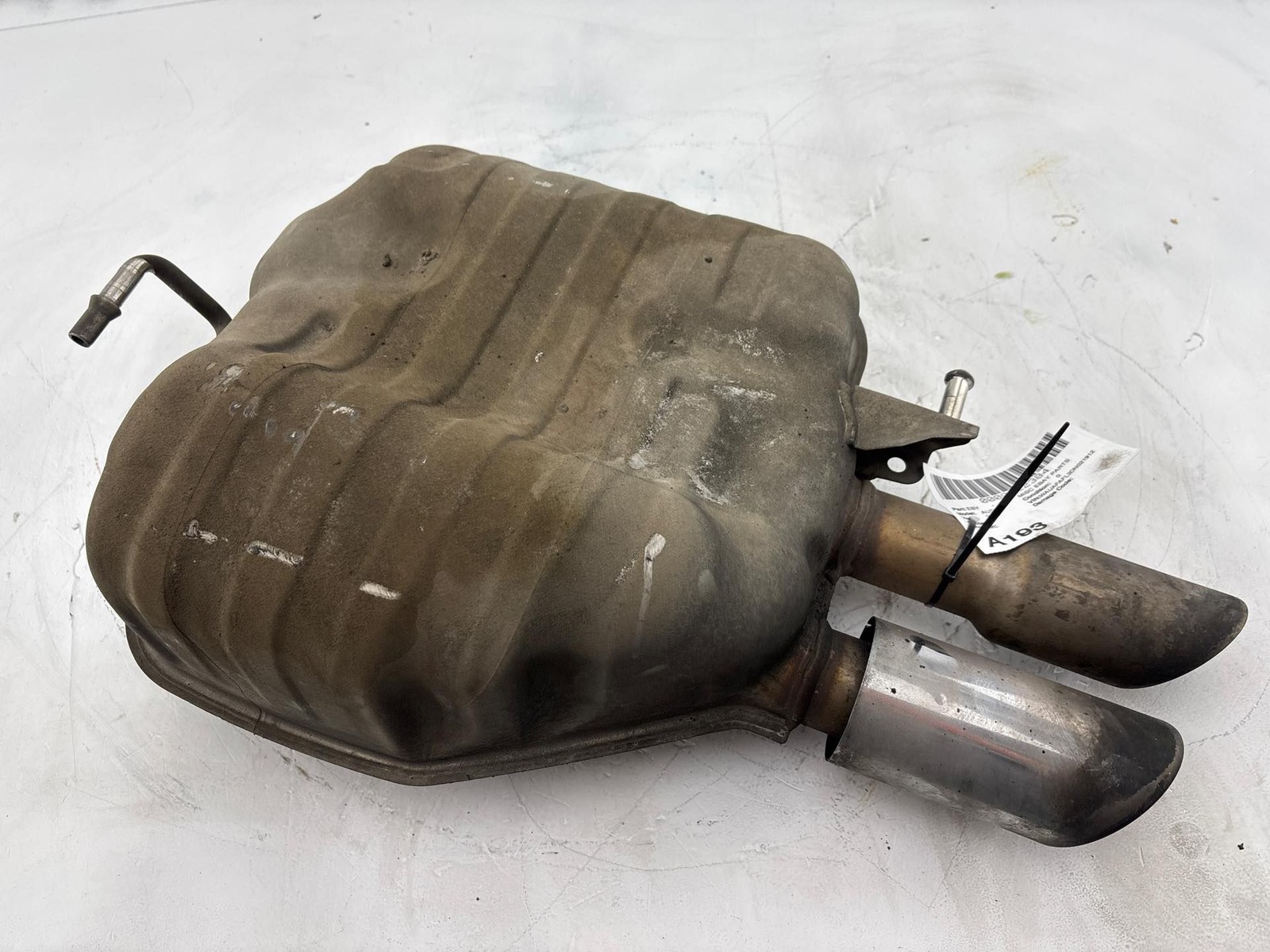 2009 - 2013 Audi A4 2.0L Rear Exhaust Muffler W/ Tail Pipe OEM