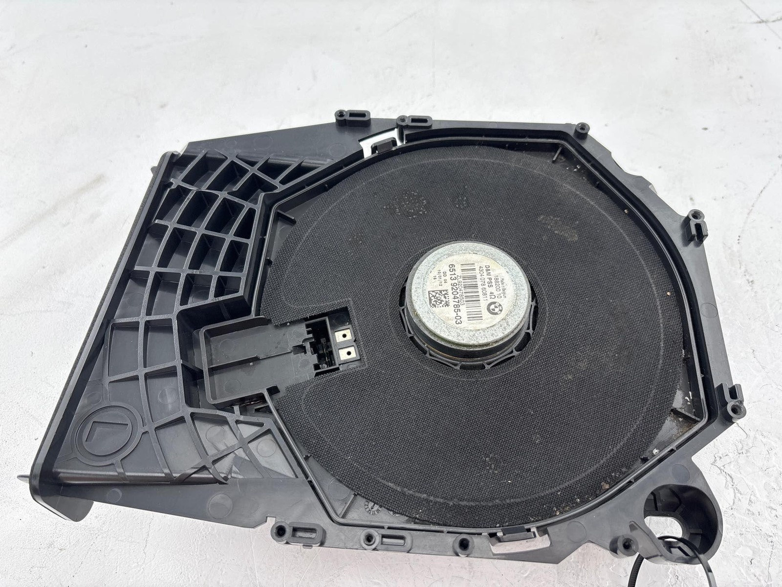 2007-2013 Bmw 328I 335 E90 E92 Driver Left Lower Seat Subwoofer Speaker Oem
