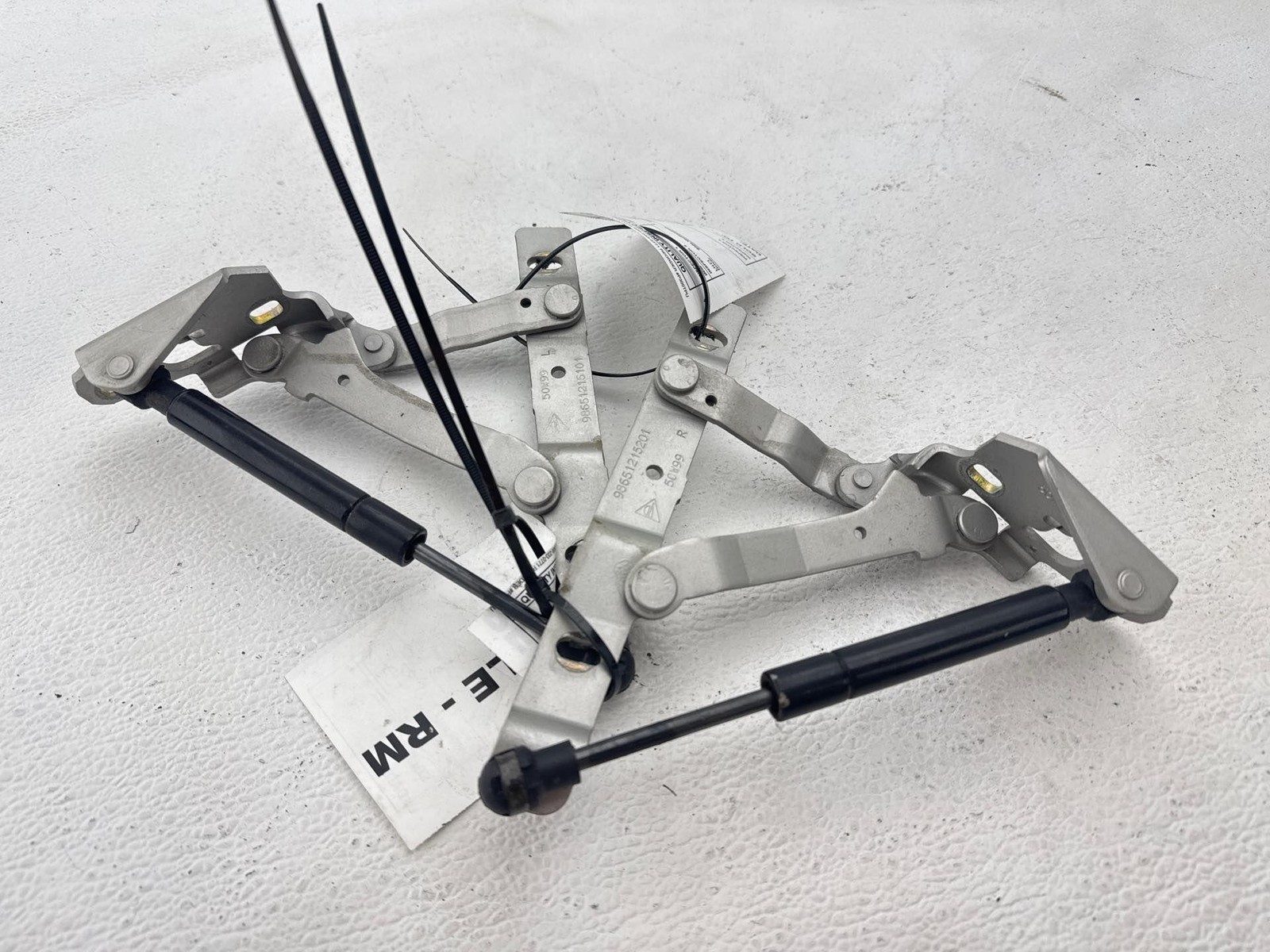 1997 - 2004 Porsche Boxster Rear Side Trunk Hinge Strut Left & Right Set OEM