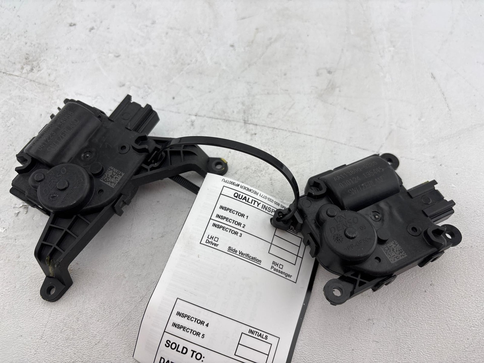 2020-2024 Ford Escape Hvac Heater Air Flap Blend Door Actuator Motor Oem
