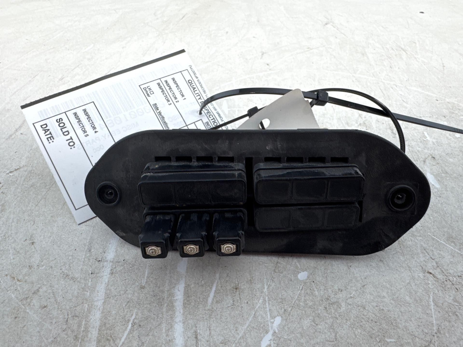 15-22 Ram Promaster City Sliding Left Door Electric Contact Plate Switch Oem