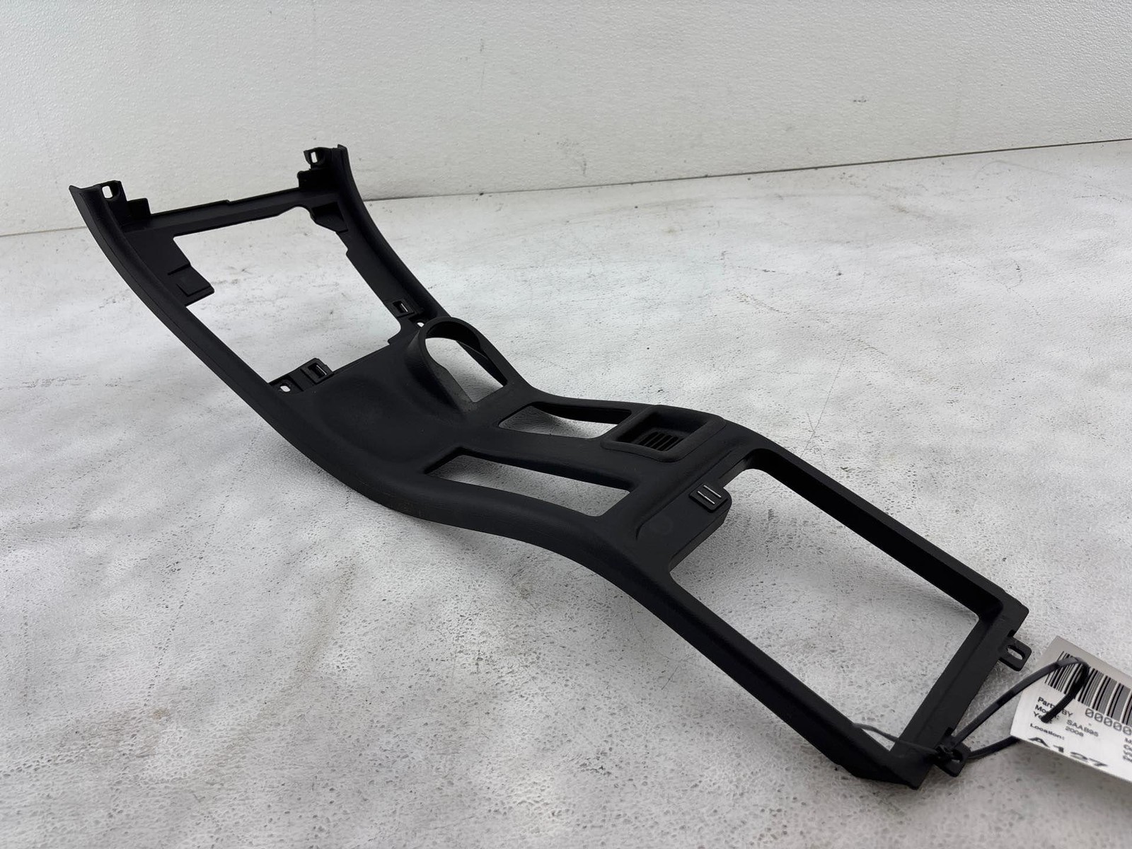 1999-2010 Saab 9-5 Aero Center Console Surround Bezel Trim Black Fits