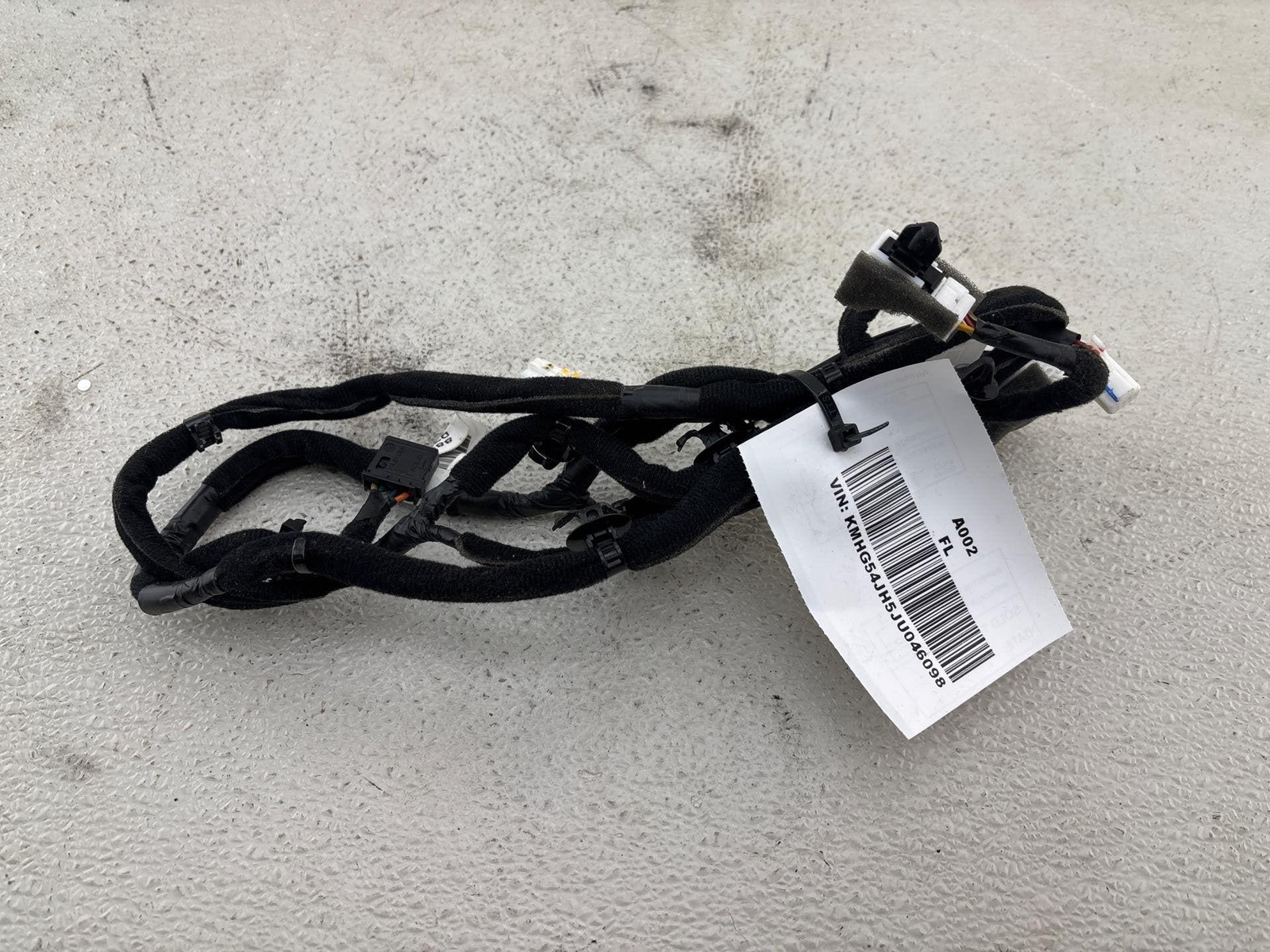 2017-2019 Genesis G90 Front Left Driver Side Seat Back Wire Wiring Harness Oem