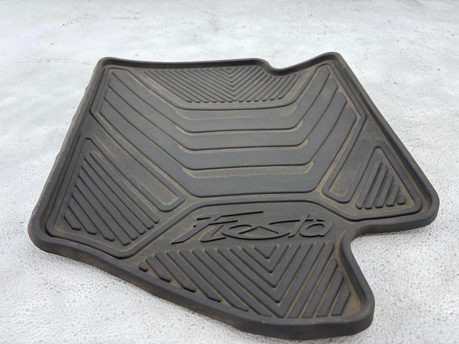 2011 - 2019 Ford Fiesta Rear Right Side Black Rubber All-Weather Floor Mat Oem