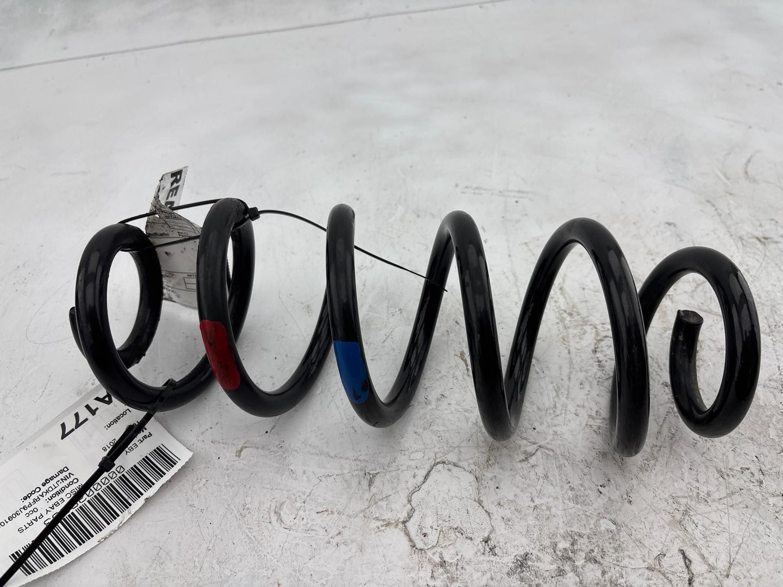 2016 - 2022 Toyota Prius Prime Rear Right Suspension Coil Springs OEM