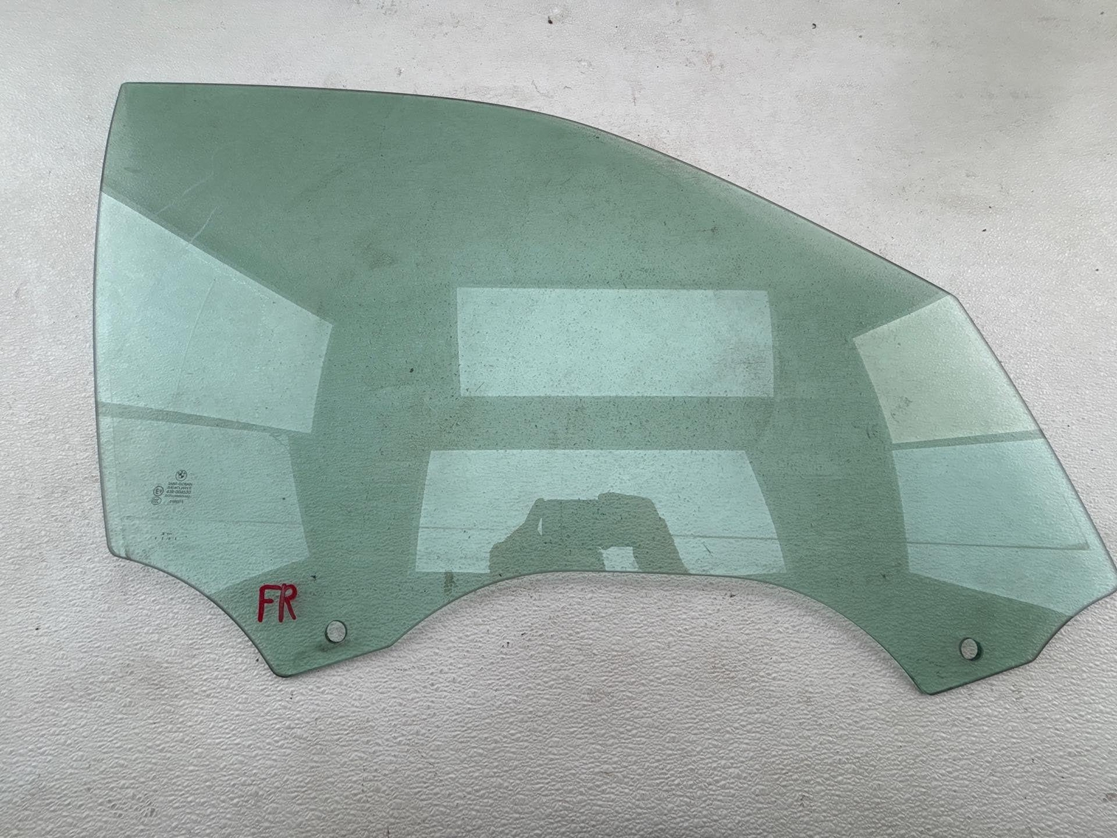 2007-2013 Bmw X5 E70 Front Right Pass Side Door Window Glass Panel Oem