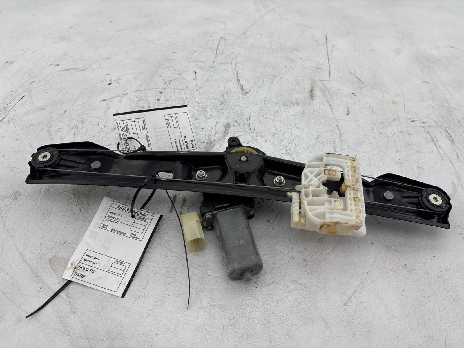 2012-2018 Bmw F30 328 320 Rear Left Side Door Window Regulator W/ Motor Oem