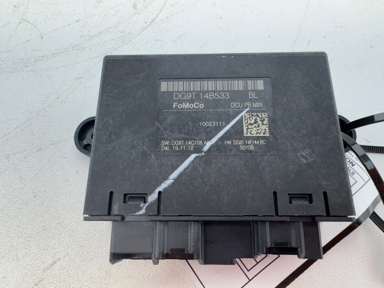 2015 - 2020 Ford Fusion Front Right Door Control Module Unit Dg9T14B533Ak Oem