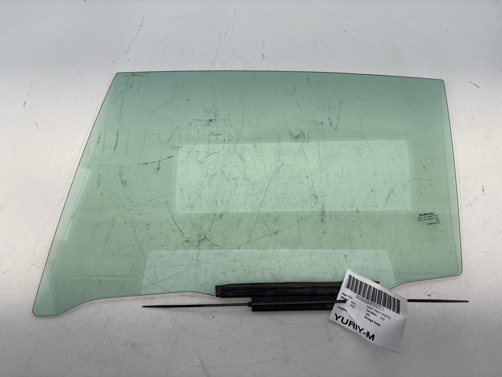 2017 - 2023 Subaru Impreza Sedan Rear Left Driver Side Door Window Glass Oem