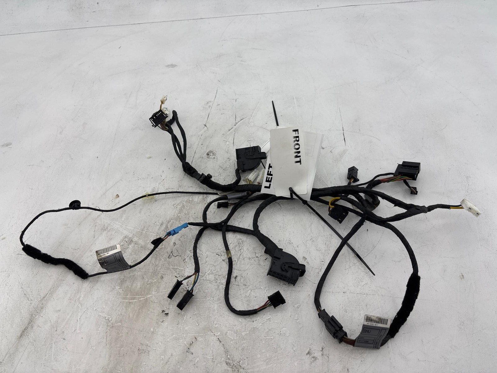2012 Bmw 135I Front Left Seat Wiring Harness Oem