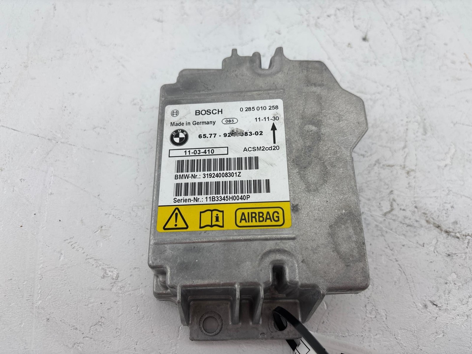 2008-2013 Bmw 135I Unit Control Module Oem 65779240083