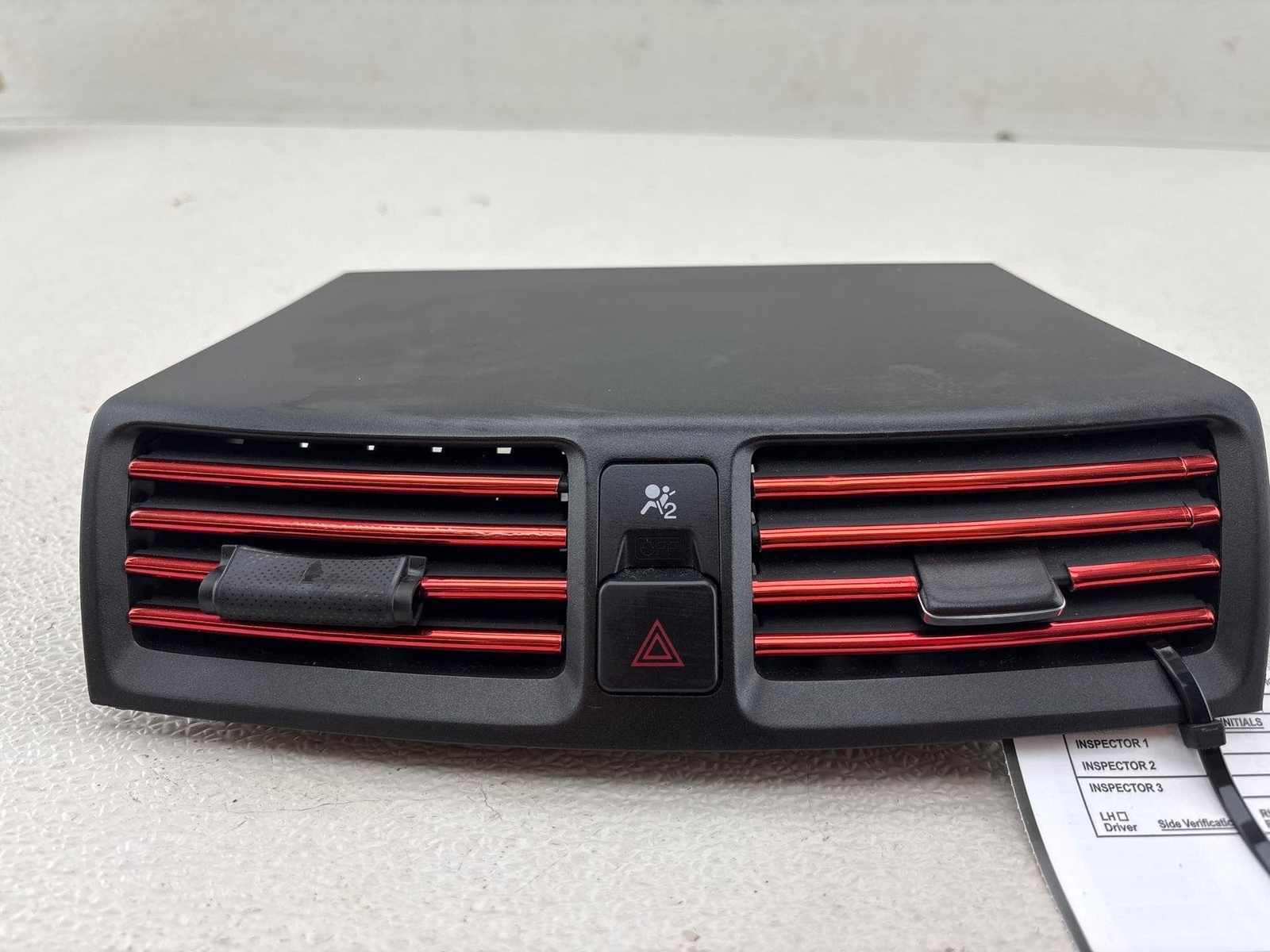 2012-2014 Acura Tl Center Dash Board Vent