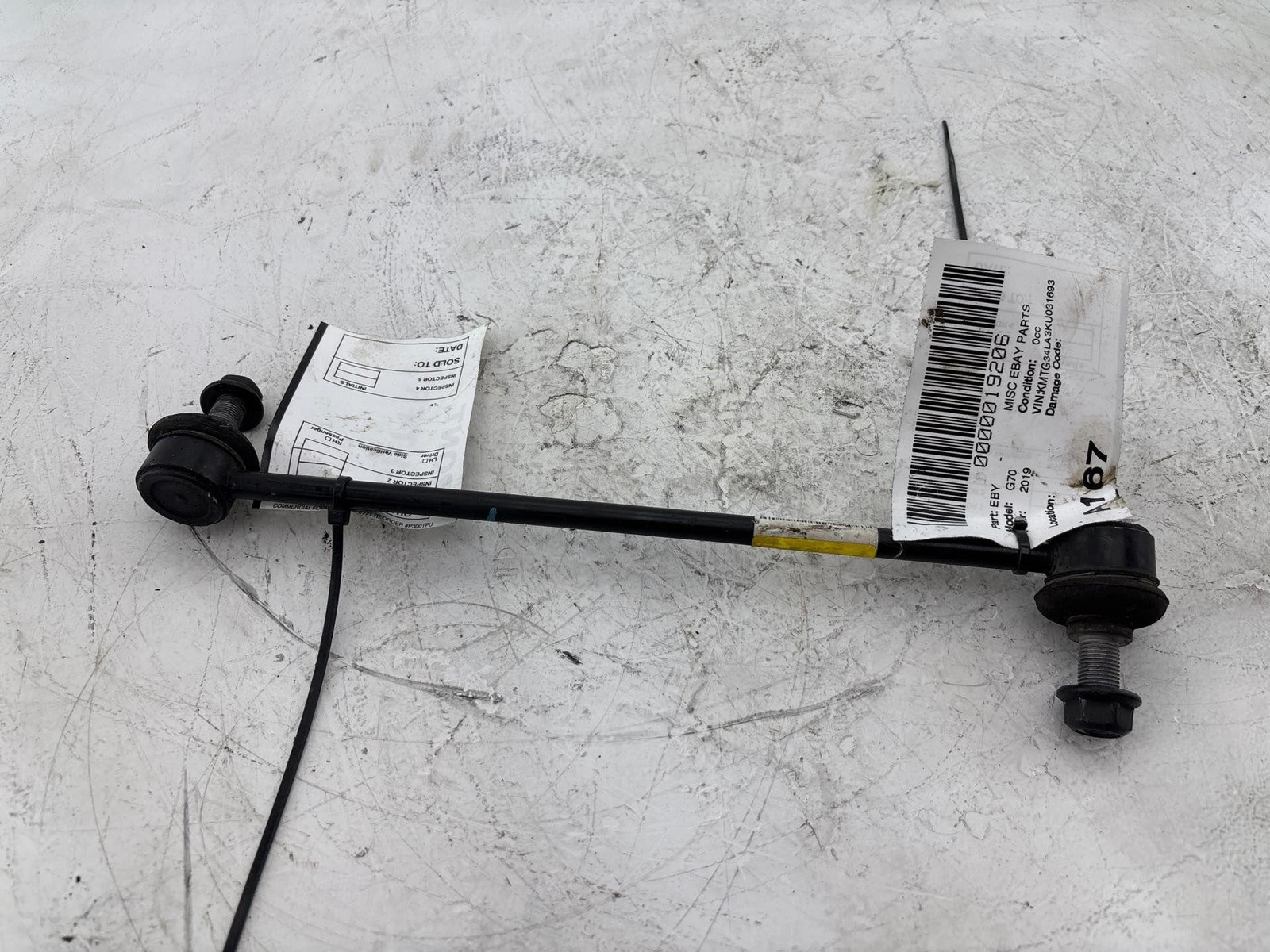 2019-2023 Genesis G70 Front Right Suspension Stabilizer Sway Bar Link Oem