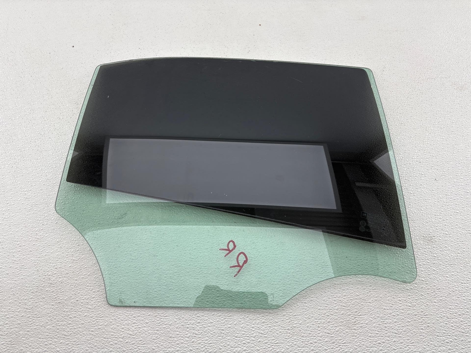 2013-2018 Cadillac Ats Rear Right Door Window Glass Oem