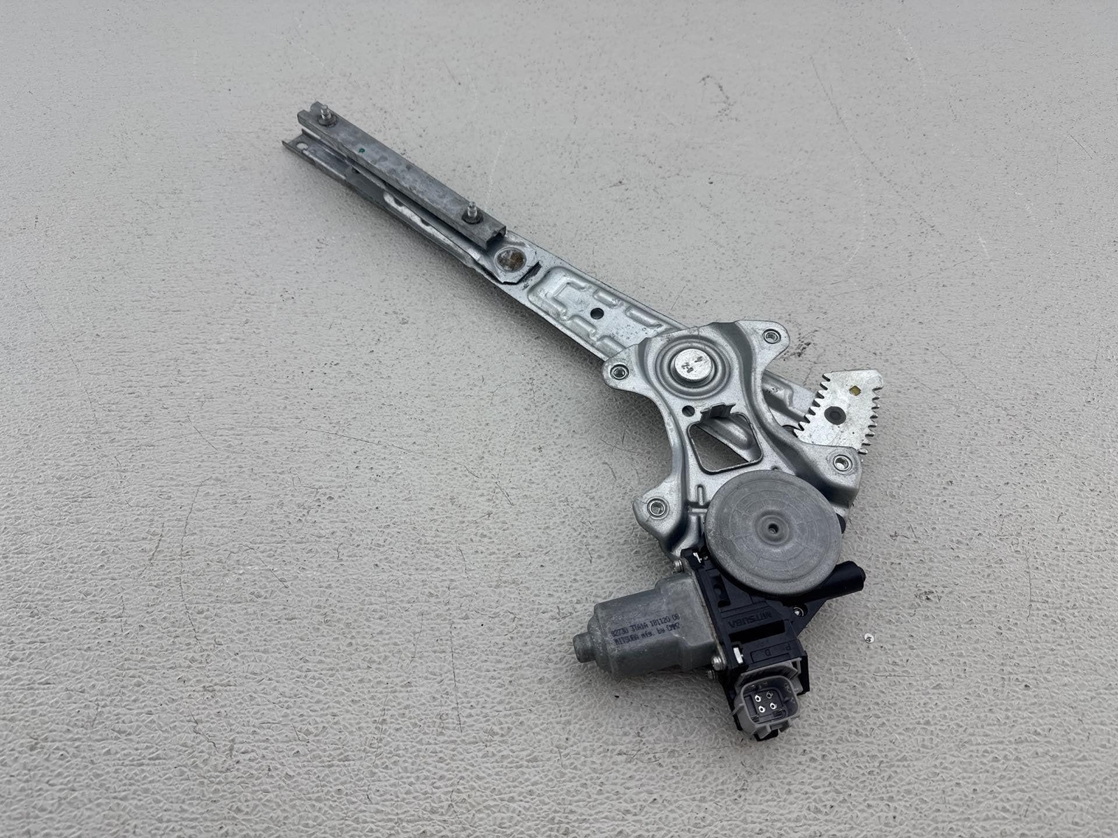 2013-2019 Nissan Sentra Rear Right Door Window Regulator & Motor Oem