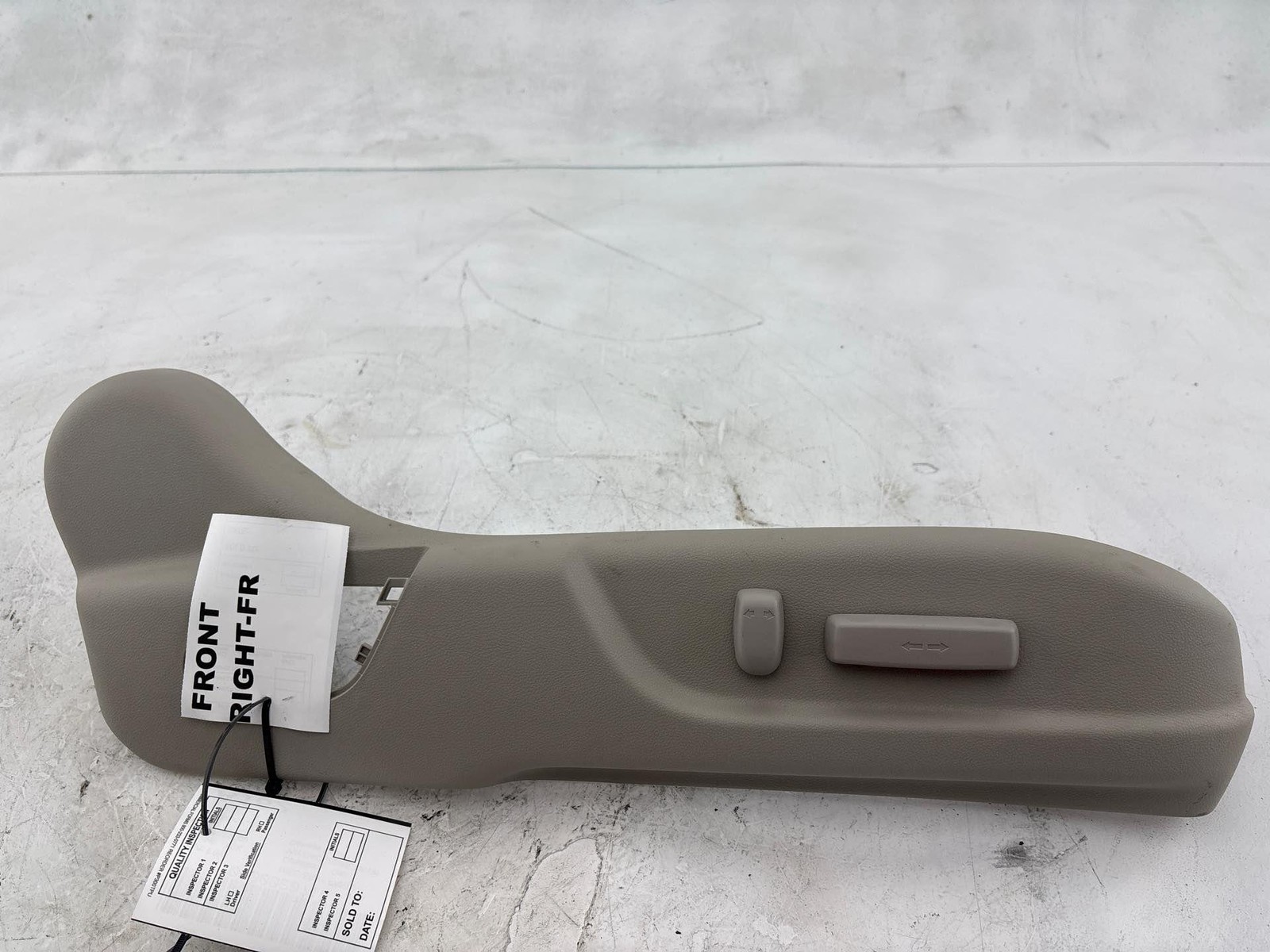 2009-2014 Acura Tsx Front Right Side Seat Adjustment Switch W/ Bezel Trim Oem