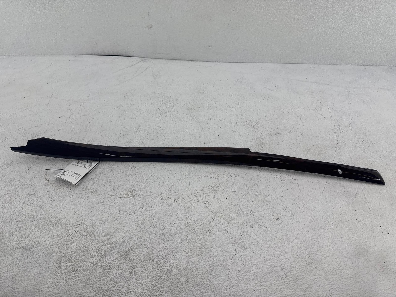 2007-2013 Bmw X5 X6 E70 Front Left Center Console Trim Strips Walnut Root Oem