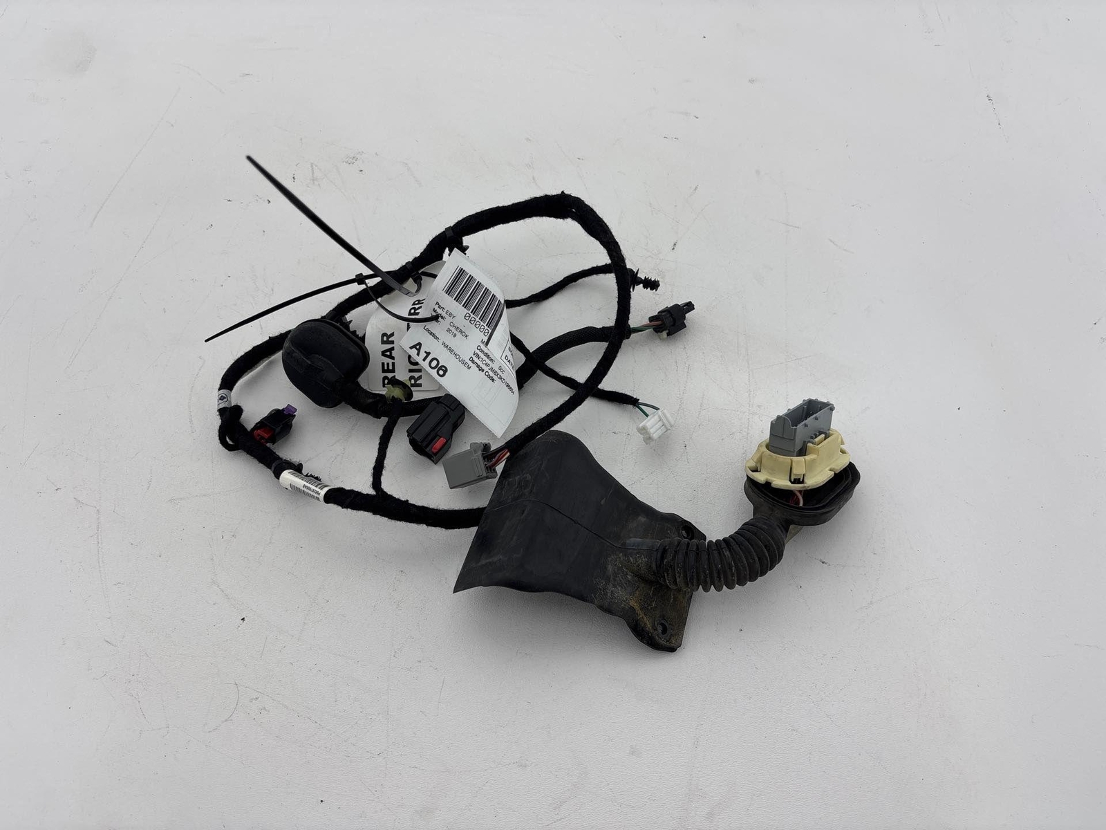 2019-2023 Jeep Grand Cherokee Rear Right Door Wire Harness Oem