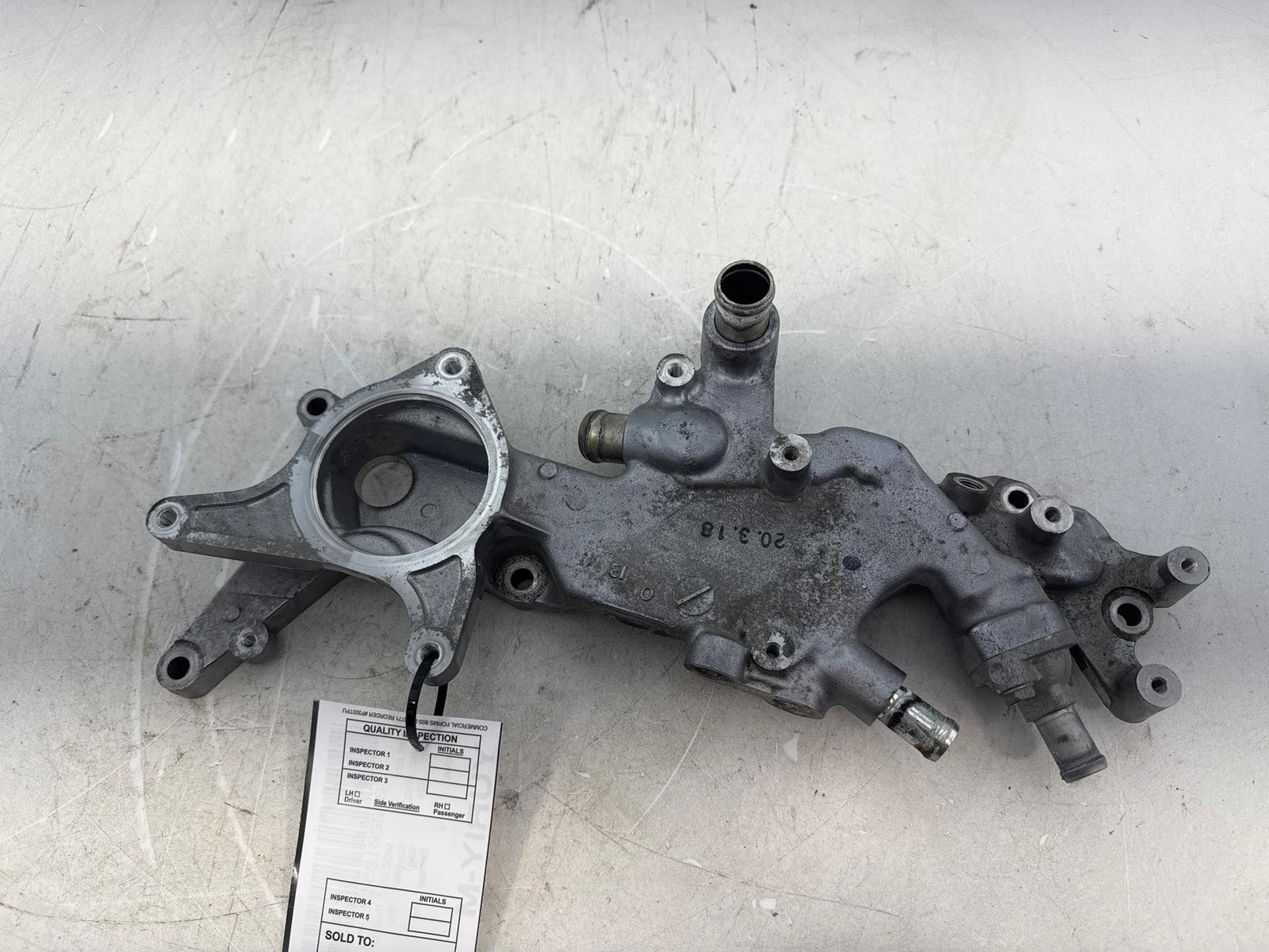 2019 - 2023 Subaru Forester 2.5L Engine Coolant Inlet Water Pipe Manifold Oem