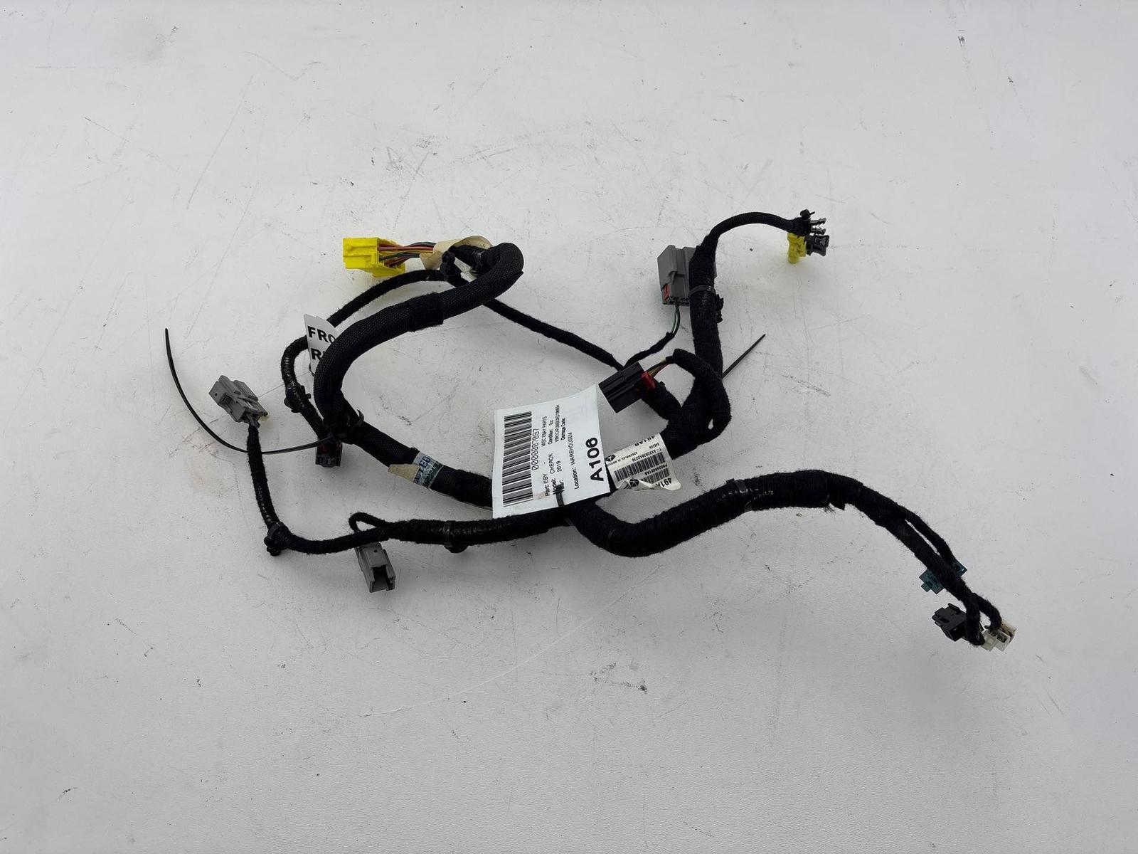 2019-2023 Jeep Cherokee Front Right Passenger Seat Cushion Wiring Harness Oem