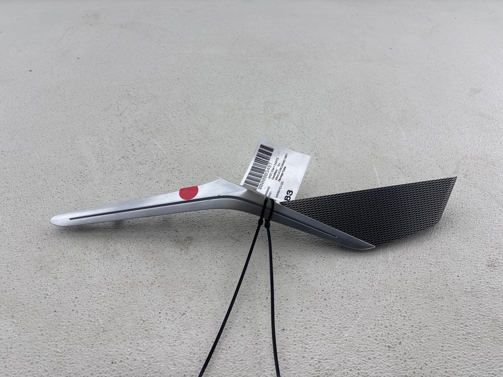 2019-2023 Bmw X5 Rear Right Door Trim Panel Molding Applique Cover Oem
