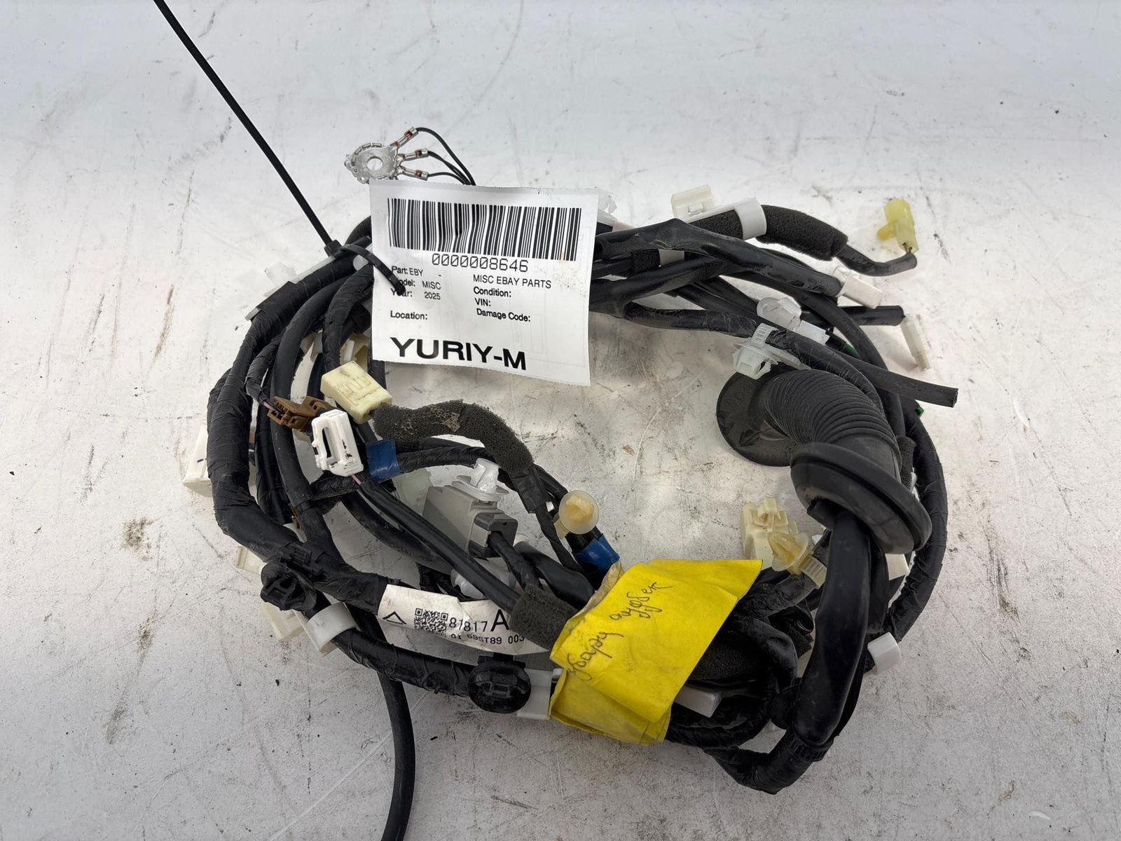 2020 - 2023 Subaru Outback Rear Left Door Wire Wiring Harness Oem 81817An03A