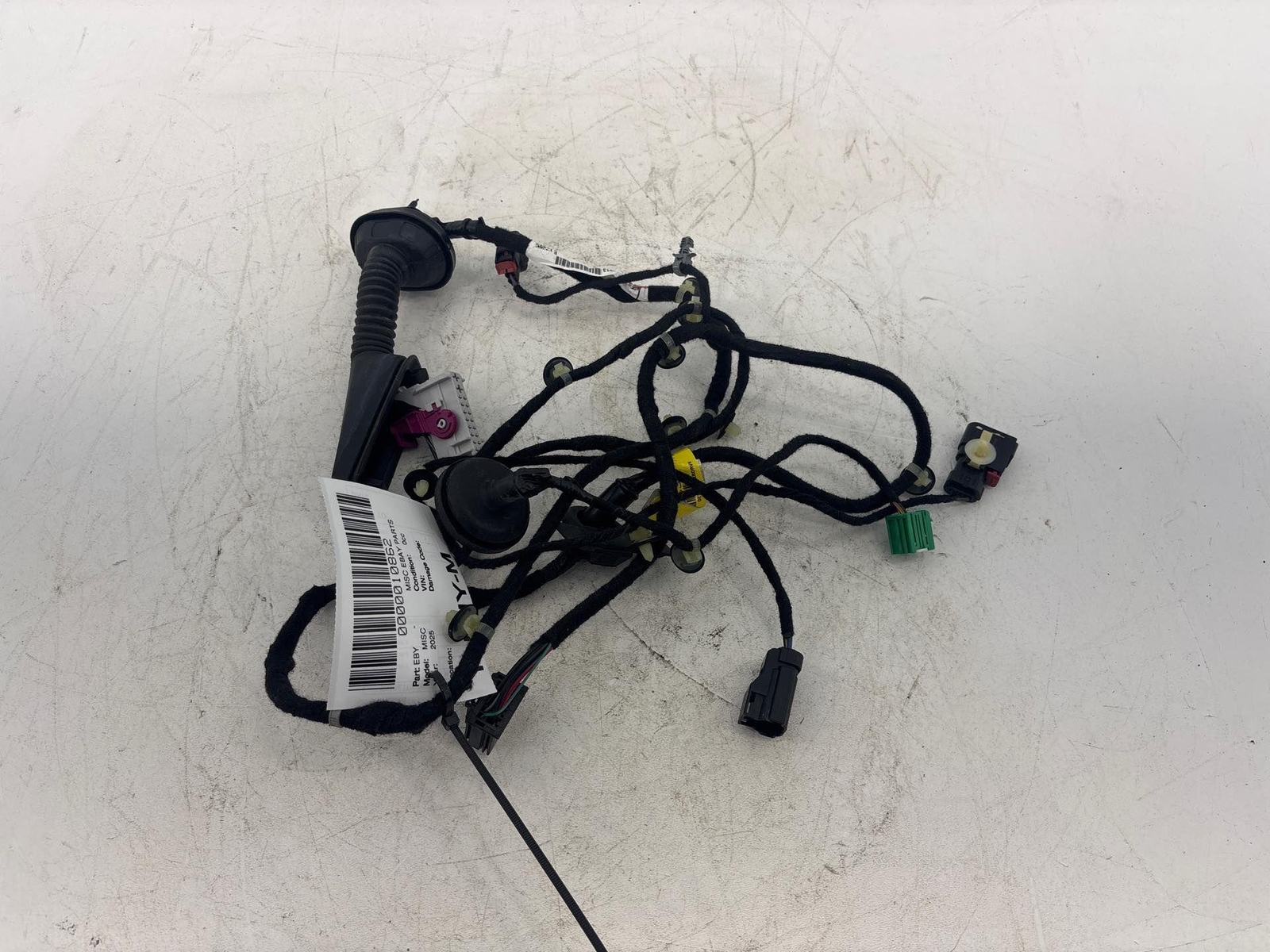 18-20 Chevrolet Traverse Rear Left Side Door Wire Wiring Harness Oem
