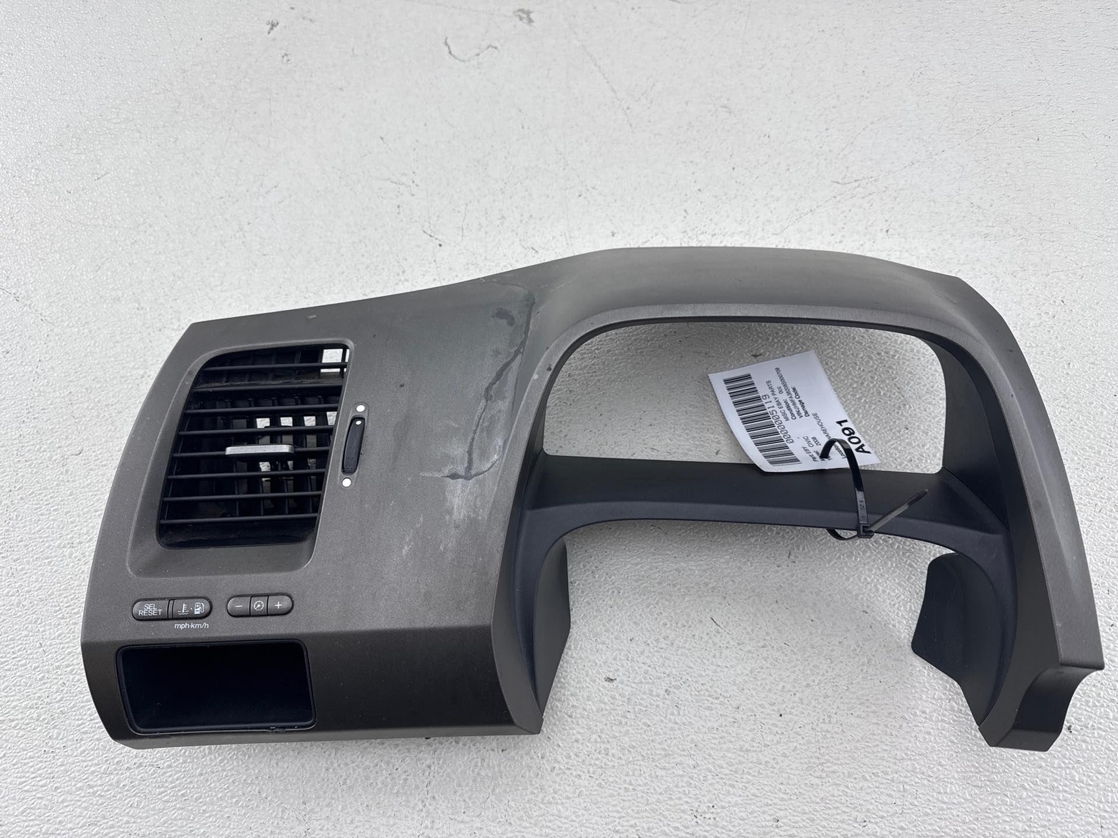 2006-2011 Honda Civic Sedan Gauge Cluster Dash Panel Bezel 77220 Sna A020
