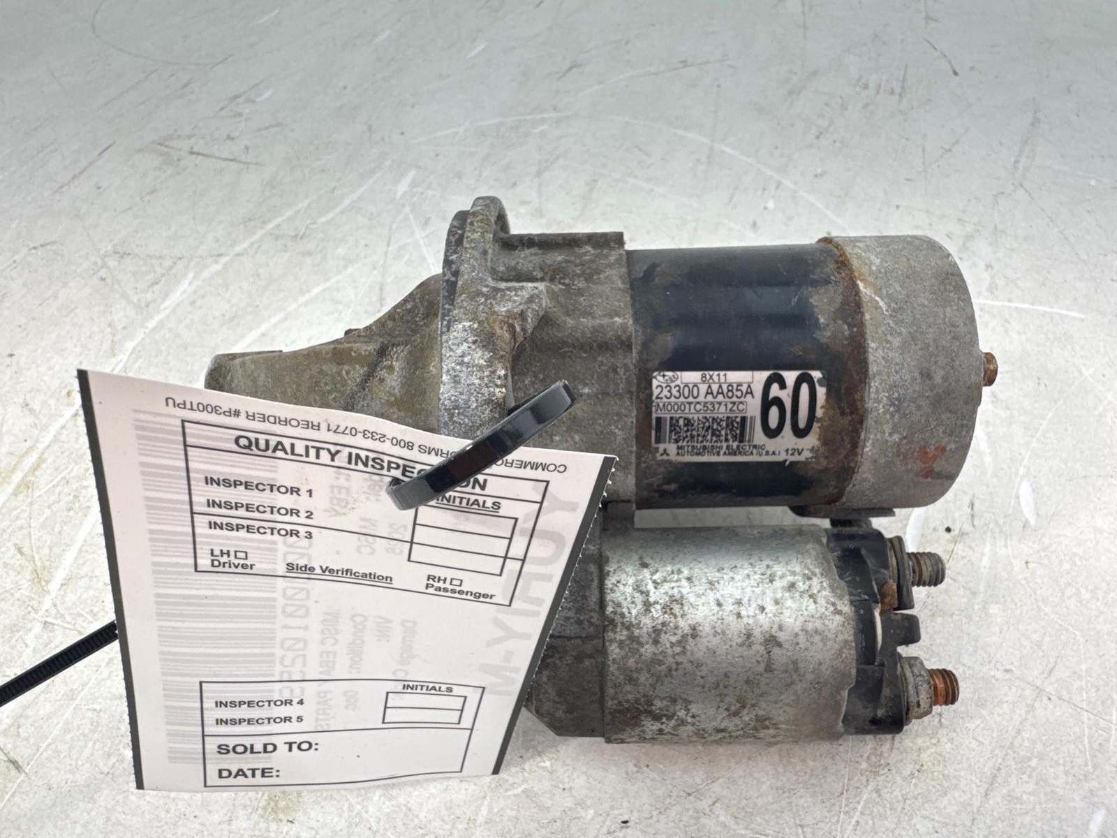 2017 - 2023 Subaru Impreza 2.0L At Engine Starter Motor Oem 23300Aa85A