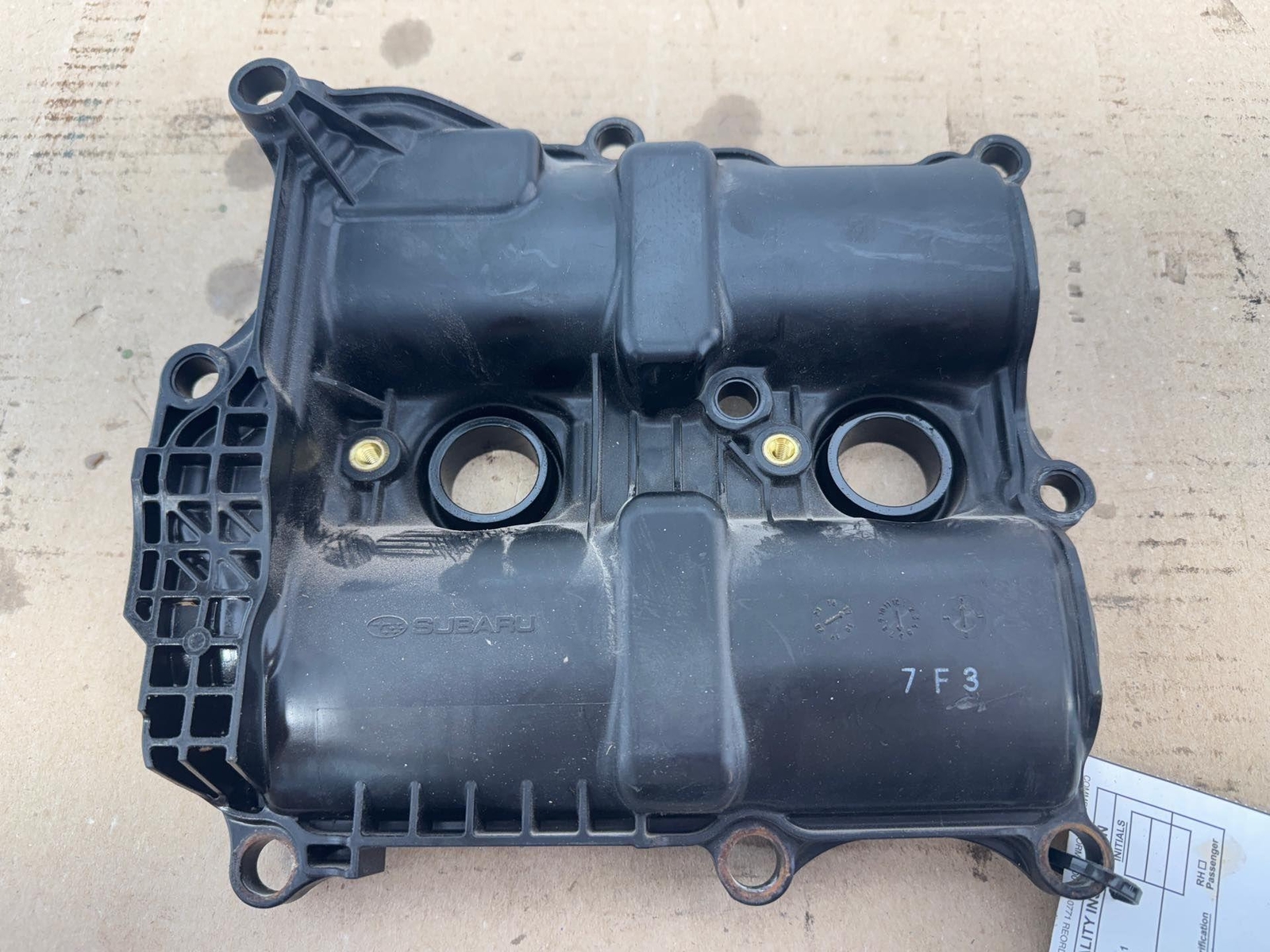2017-2023 Subaru Impreza 2.0L H4 Engine Left Side Cylinder Head Valve Cover Oem