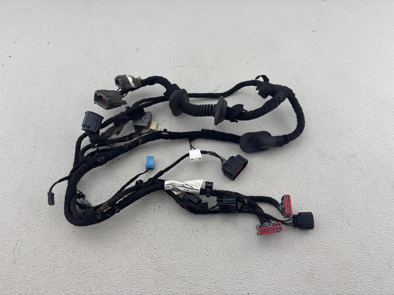 2009-2015 Jaguar Xf Front Right Passenger Side Door Wire Wiring Harness Oem