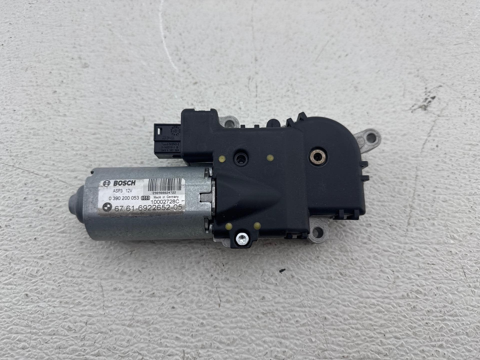 2001-2013 BMW E70 X5 Panoramic Sunroof Sun Roof Shade Motor Actuator OEM