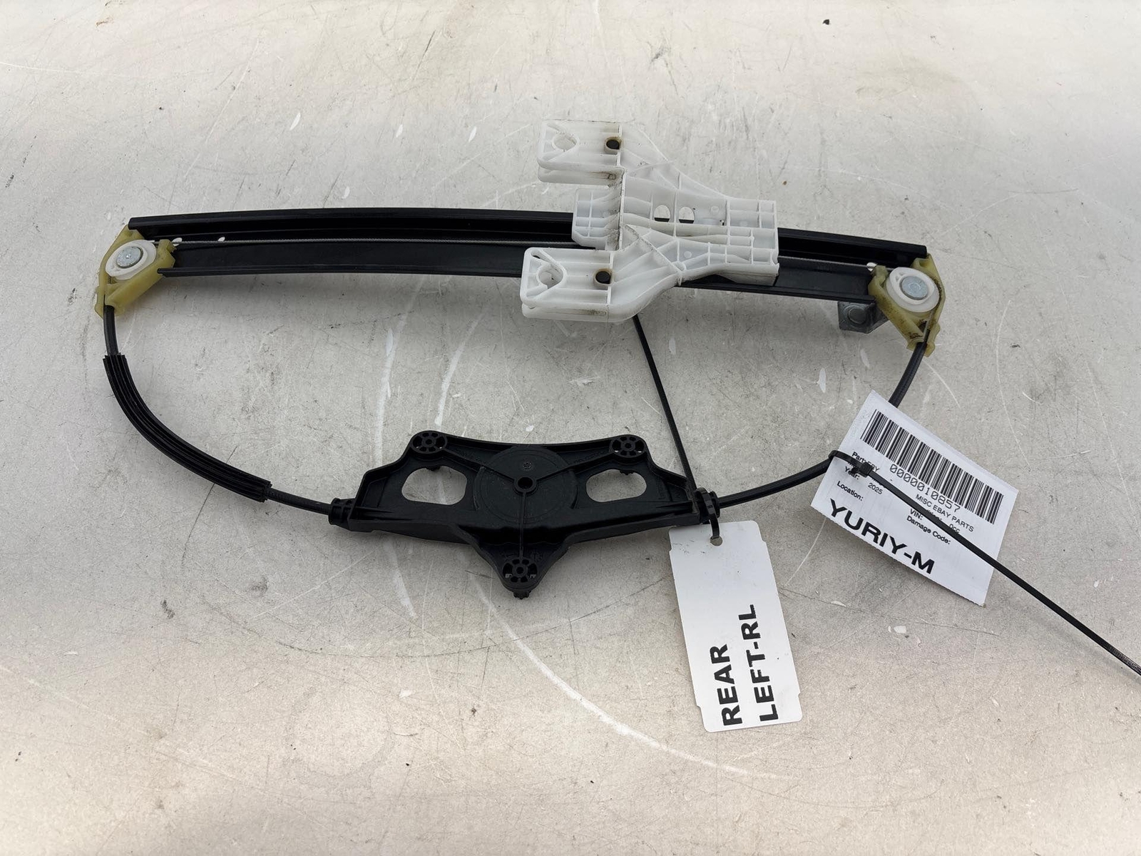 2017-2023 Audi A4 Quattro B9 Rear Left Side Door Panel Window Regulator Oem