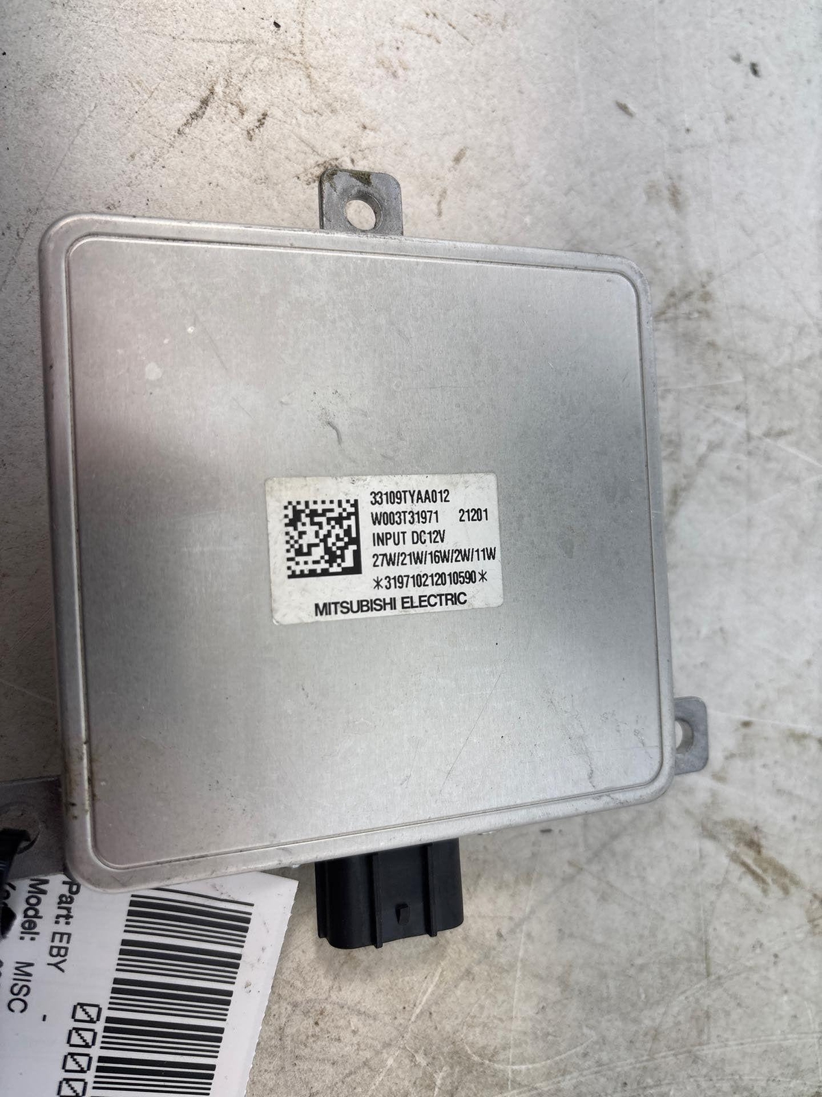 2022-2023 Acura Mdx Led Headlight Ballast Module Oem 33109Tyaa012