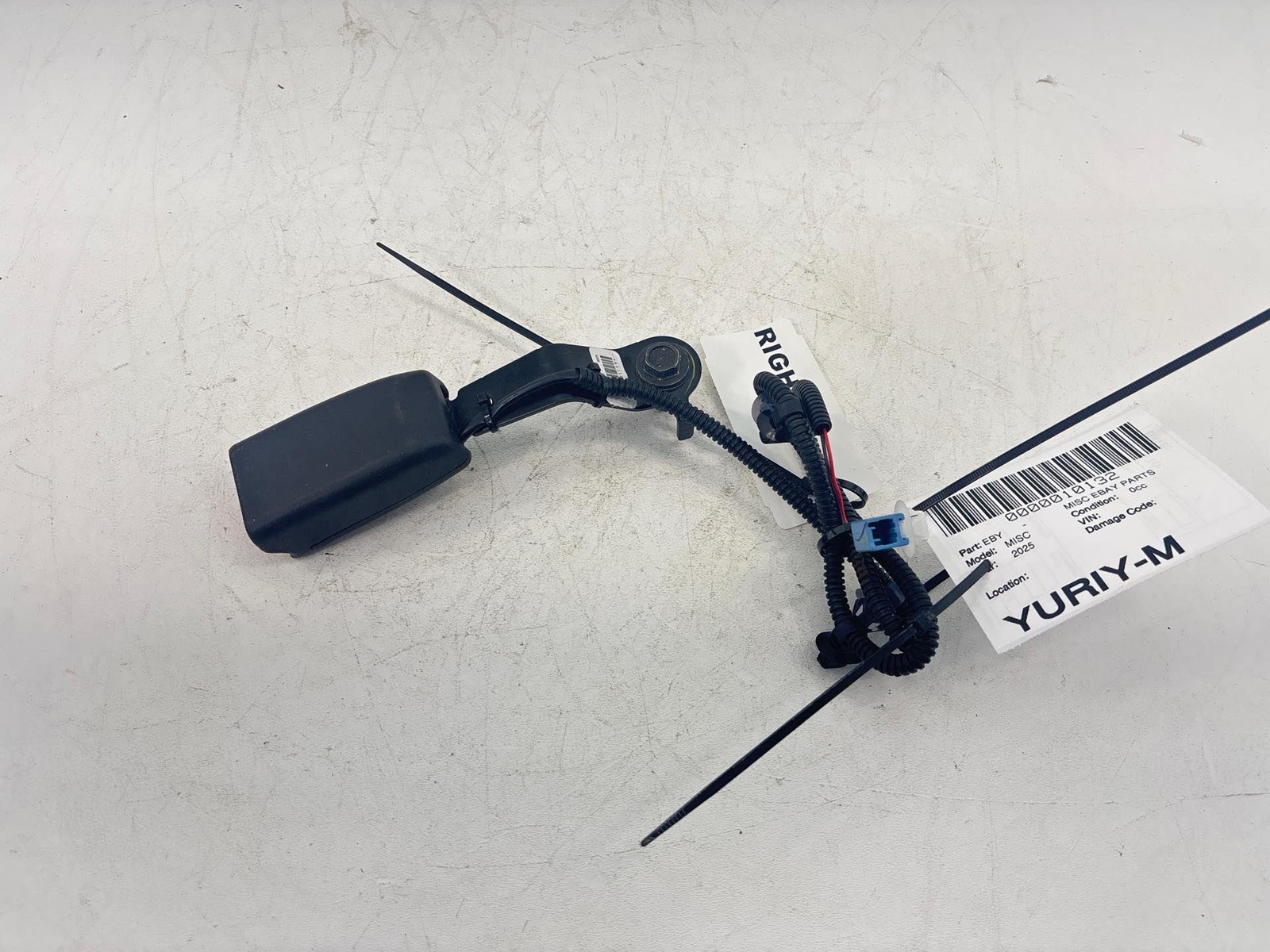 2016 - 2020 Honda Civic Coupe Front Right Side Seat Belt Seatbelt Buckle Oem