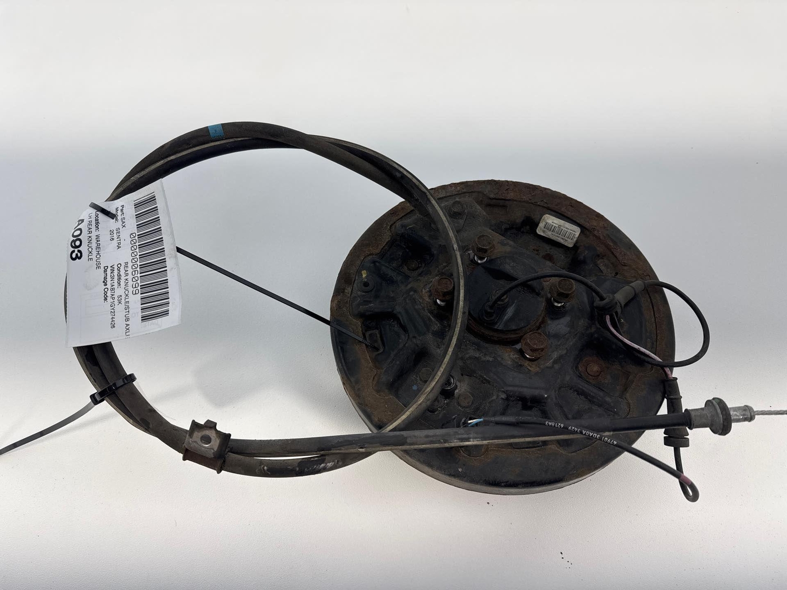 2013-2019 Nissan Sentra Rear Left Spindle Knuckle Hub Oem