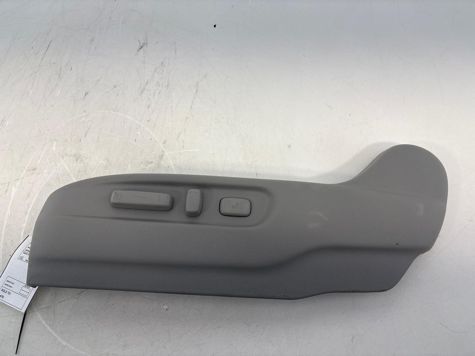 2017 - 2023 Honda Ridgeline Front Left Seat Outer Trim Cover W/ Switches Oem