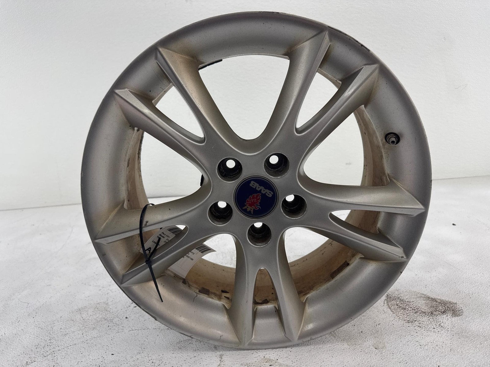 2005-2010 Saab 9-5 17X7.5" Silver Oem Aluminum Alloy Wheel