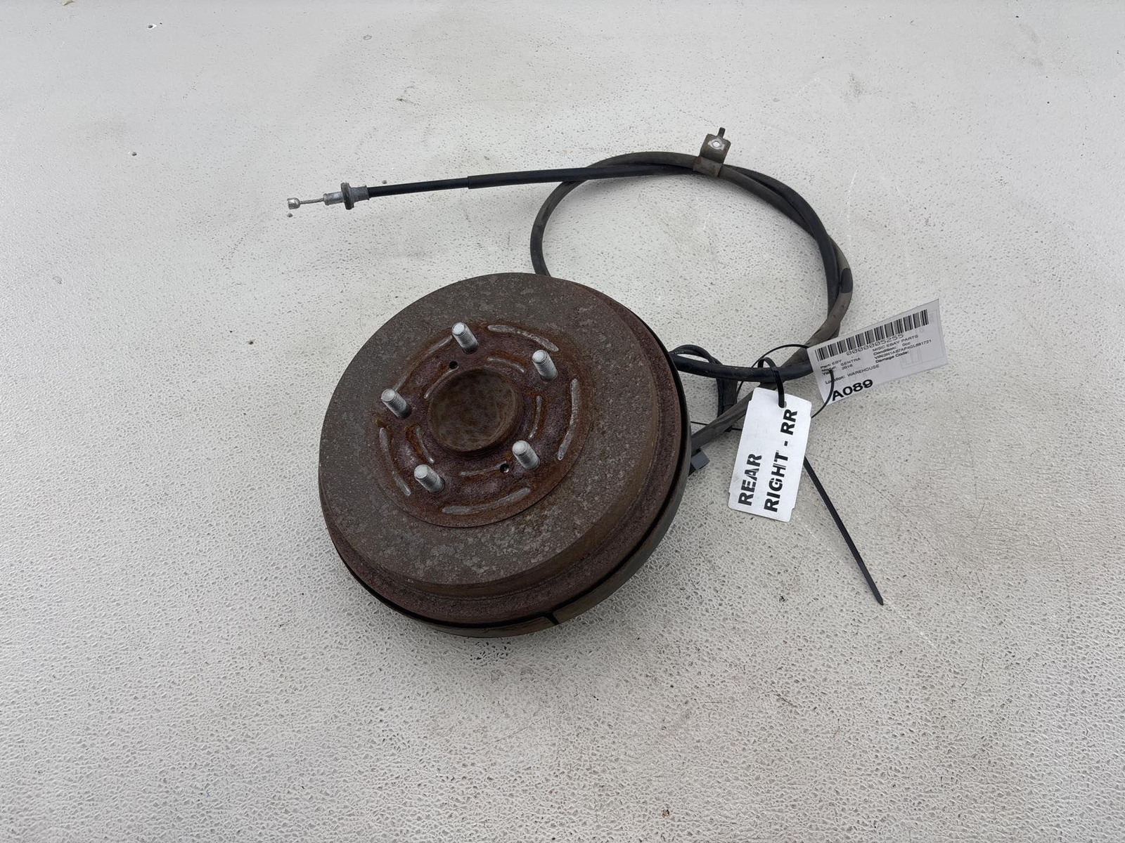 2013-2019 Nissan Sentra Rear Right Passenger Side Spindle Knuckle Wheel Hub Oem