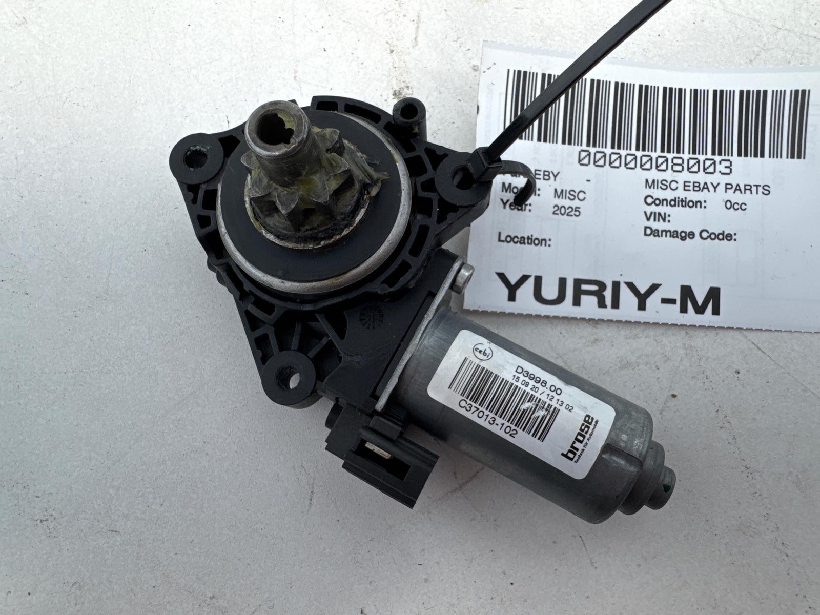 17-23 Land Rover Discovery Rear Right 2Nd Row Seat Adjust Power Motor Oem