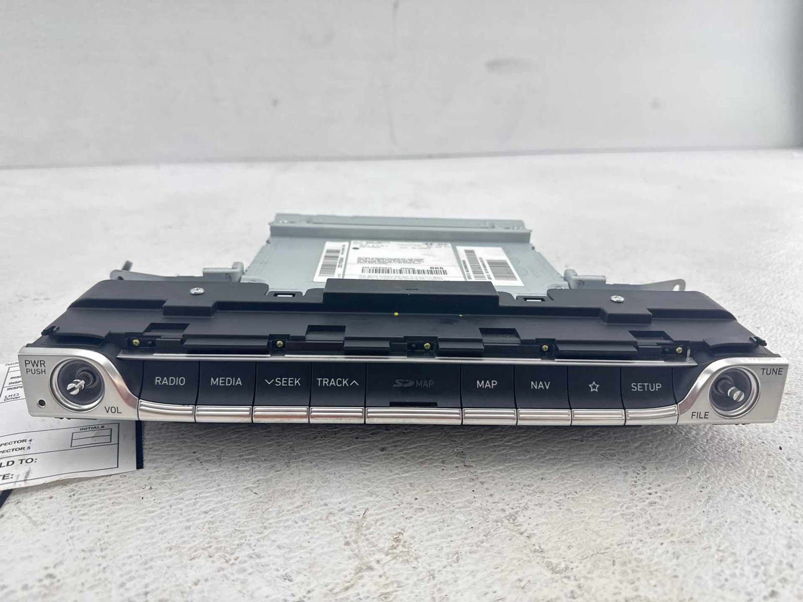 2019-2021 Genesis G70 Navigation Radio Receiver OEM 96560-G9500-VCA