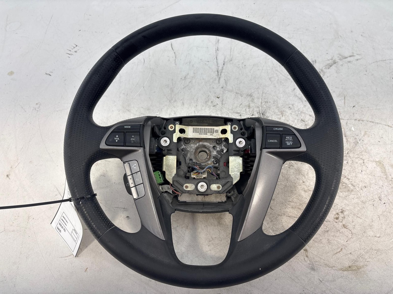 2011-2017 HONDA ODYSSEY STEERING WHEEL W/ CRUISE CONTROL SWITCH OEM