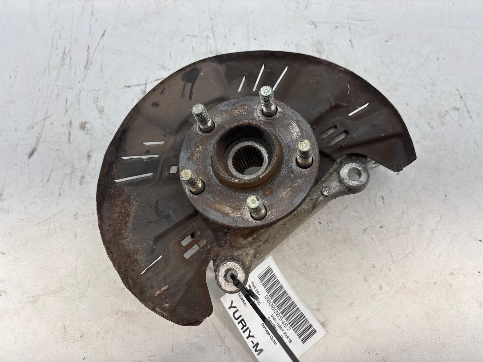 2017-2023 SUBARU IMPREZA AWD FRONT LEFT SPINDLE KNUCKLE WHEEL HUB OEM