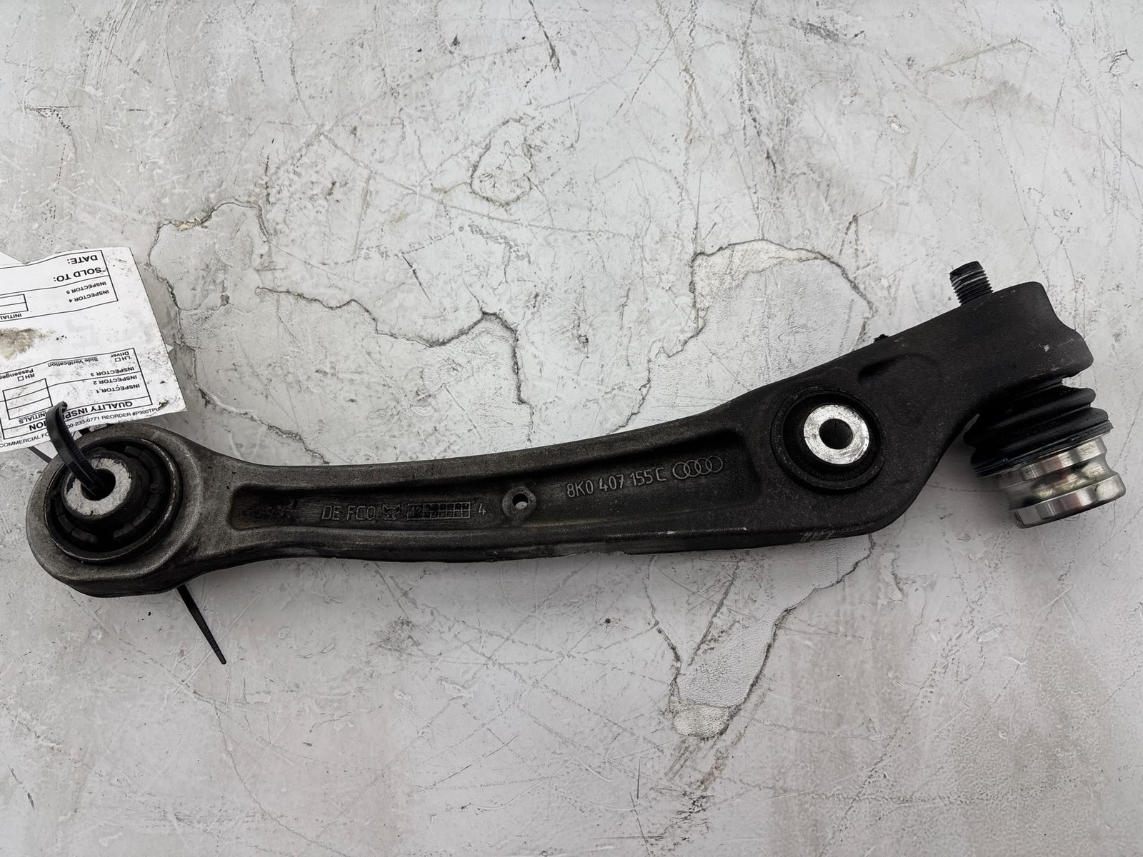 2009- 2016 Audi A4 A5 S4 Front Left Forward Lower Control Arm OEM