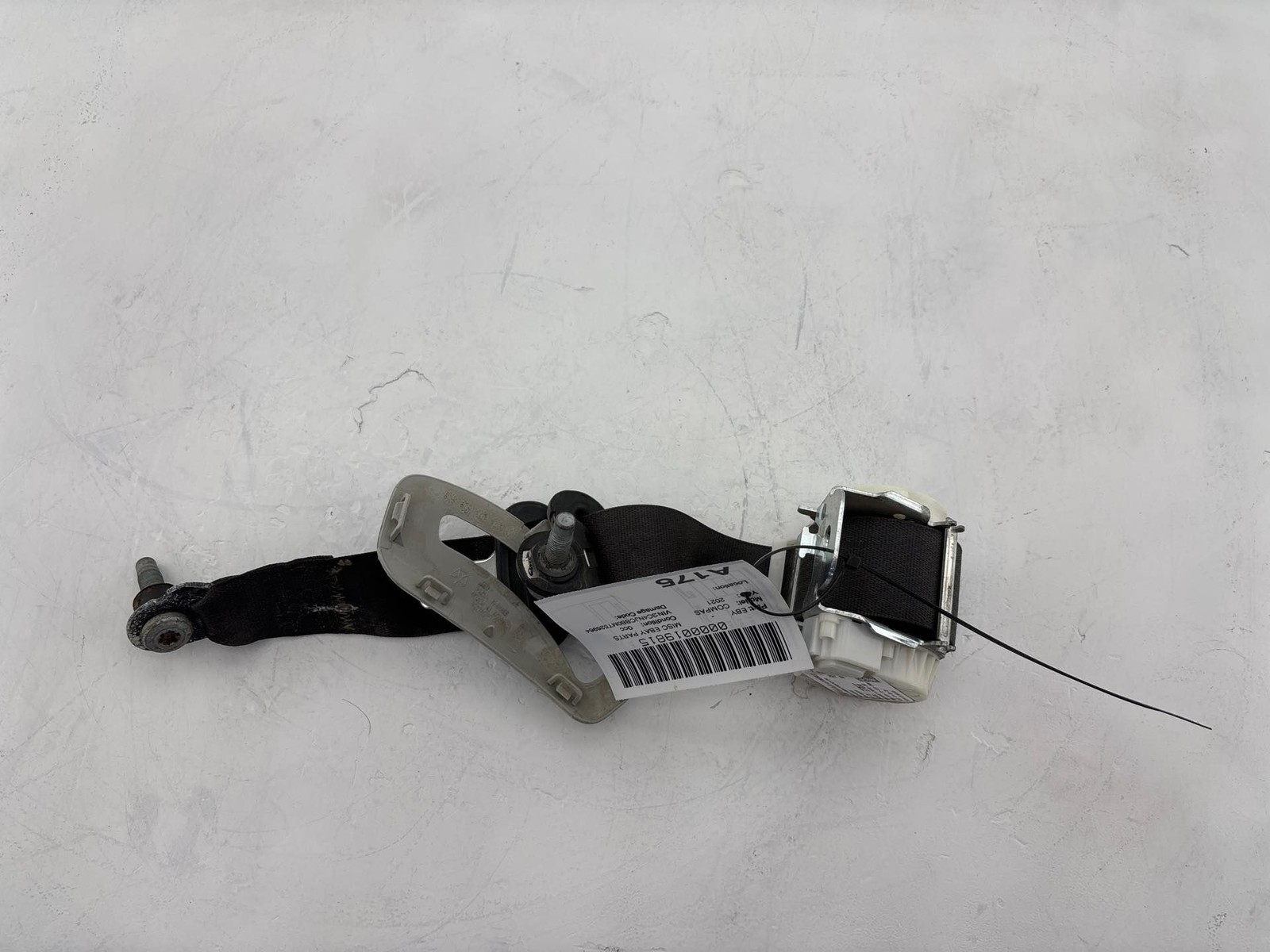 2017-2024 Jeep Compass Rear RightSide 2nd Second Row Seat Belt OEM 6JE56DX9AF