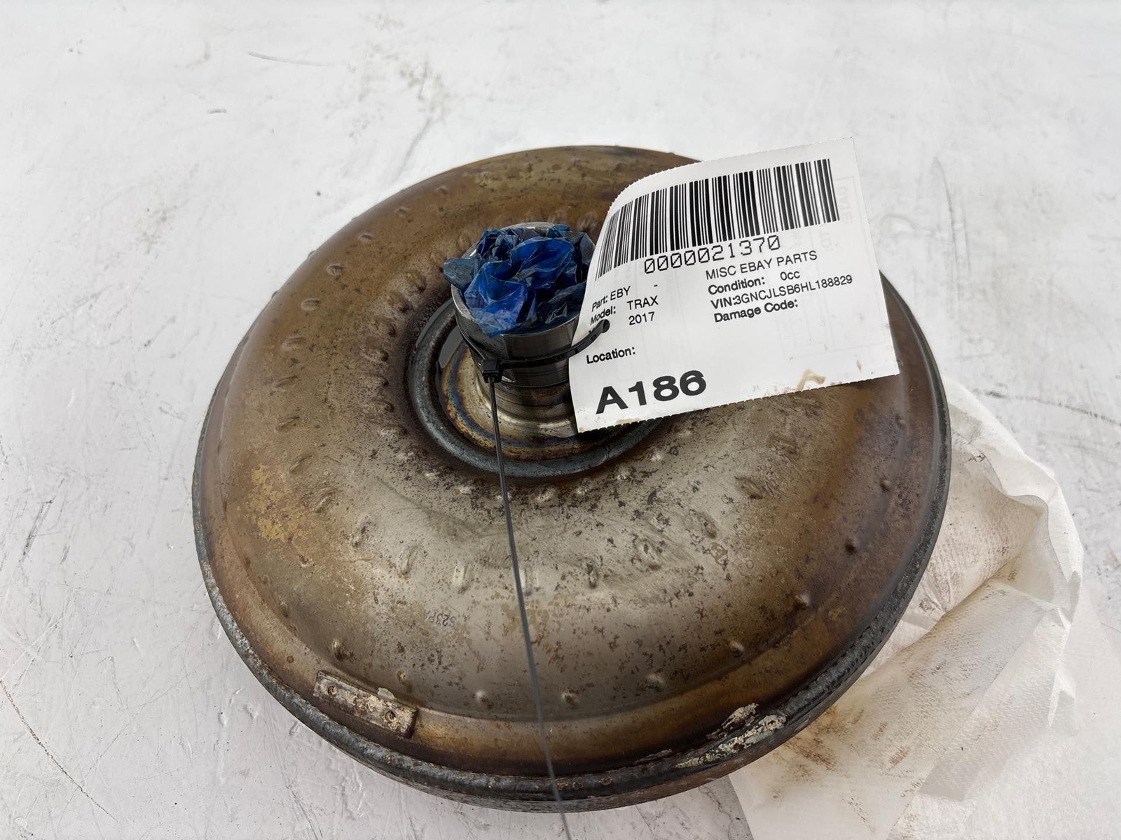 2016-2022 Chevrolet Trax Automatic Transmission Torque Converter OEM