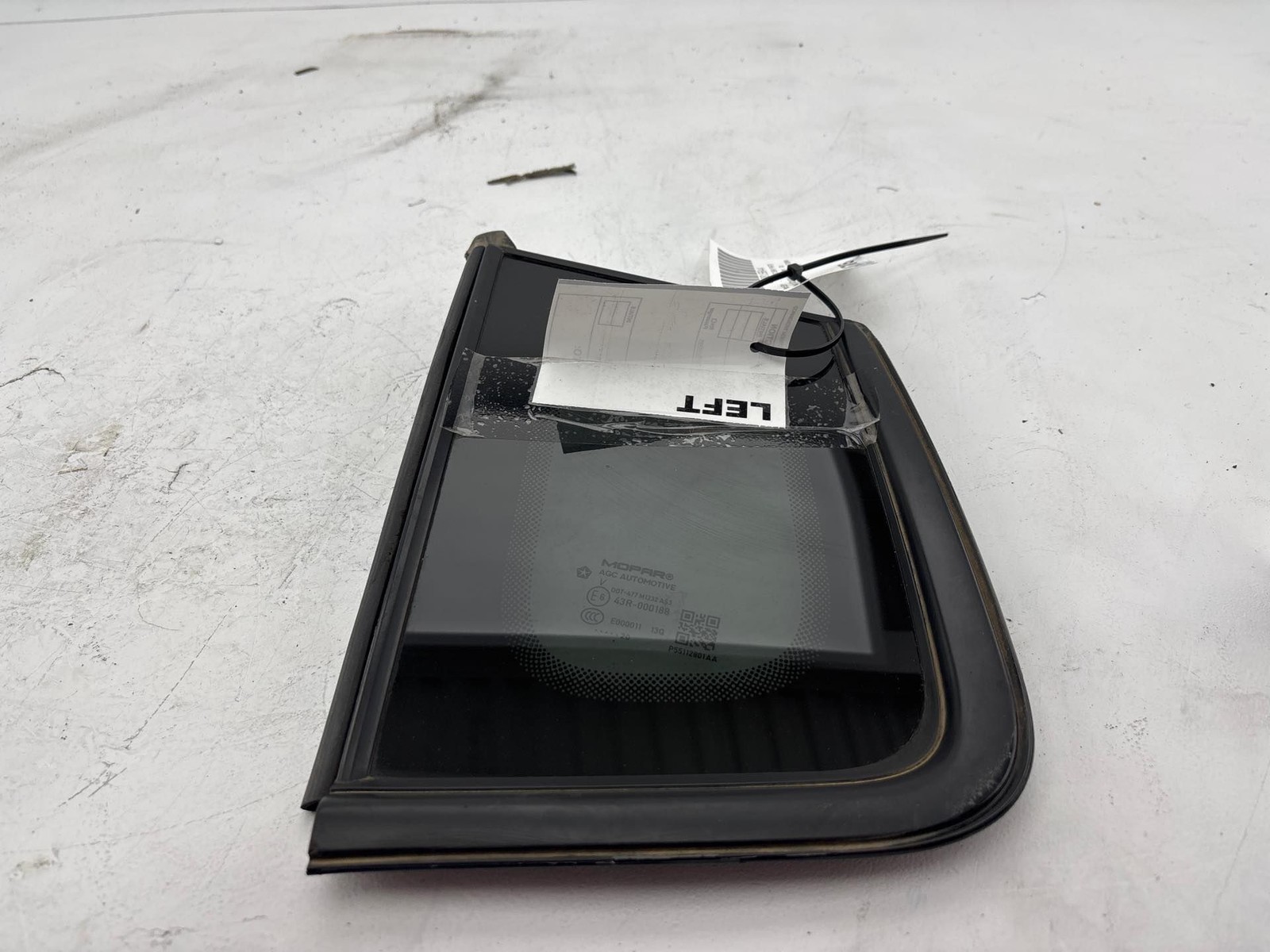 2017-2024 Jeep Compass Rear Left Window Quarter Glass OEM